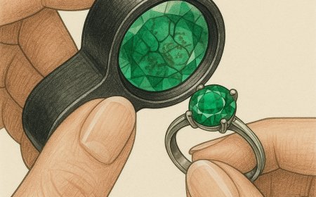 Como Identificar uma Esmeralda Lapidada com Métodos Caseiros